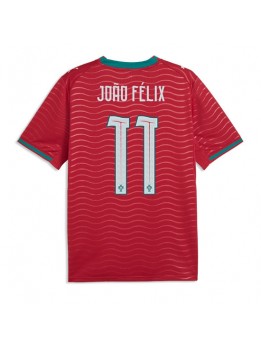 Portugal Joao Felix #11 Replika Hemmakläder VM 2026 Kortärmad